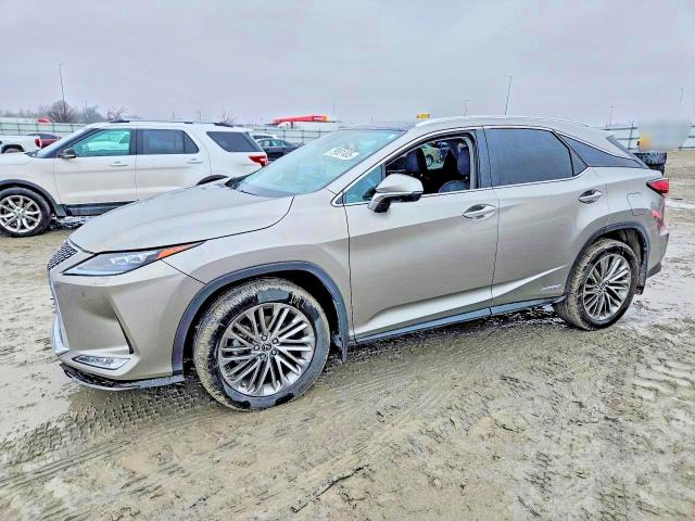 79061405 :رقم المزاد ، 2T2JGMDA1NC080556 vin ، 2022 Lexus Rx 450h مزاد بيع