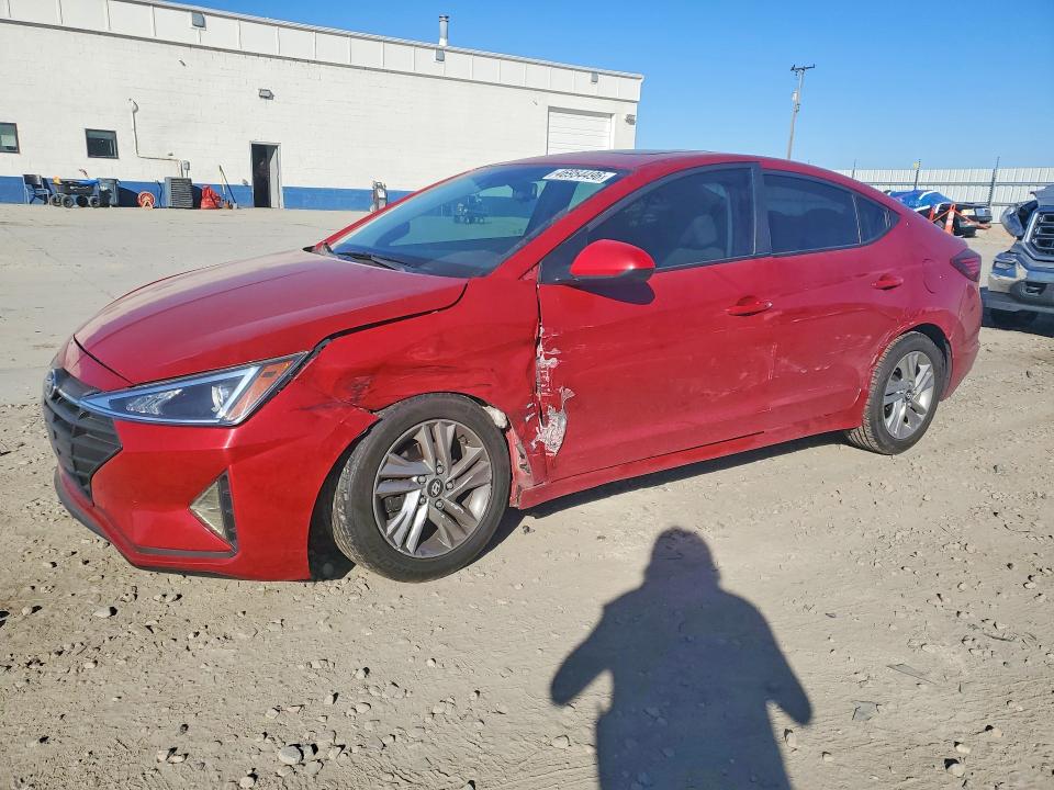 46954496 :رقم المزاد ، KMHD84LF2KU781970 vin ، 2019 Hyundai Elantra مزاد بيع