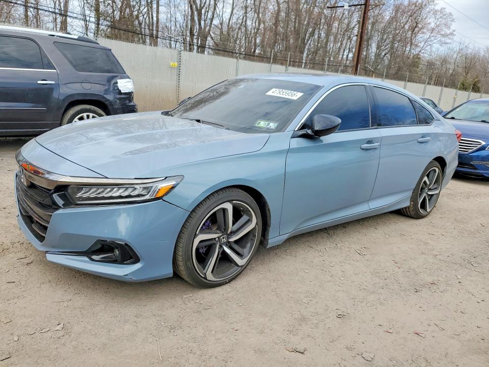 Aukcja sprzedaży 2021 Honda Accord, vin: 1HGCV2F31MA023526, numer aukcji: 47955956