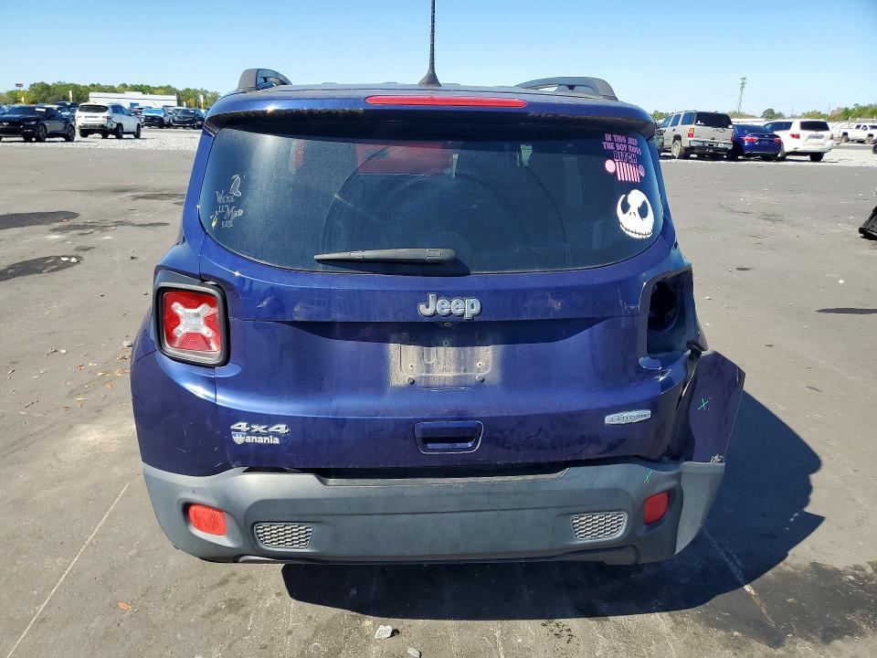 2018 Jeep Renegade მანქანა იყიდება აუქციონზე, vin: ZACCJBBB2JPH50550, აუქციონის ნომერი: 46726466