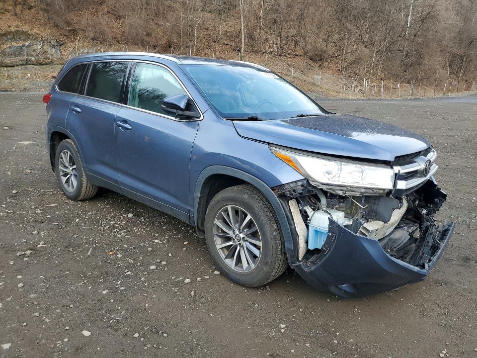 Aukcja sprzedaży 2019 Toyota Highlander, vin: 5TDJZRFH9KS739265, numer aukcji: 47891086