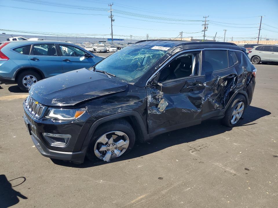 Aukcja sprzedaży 2018 Jeep Compass, vin: 3C4NJCBB4JT266452, numer aukcji: 47088876