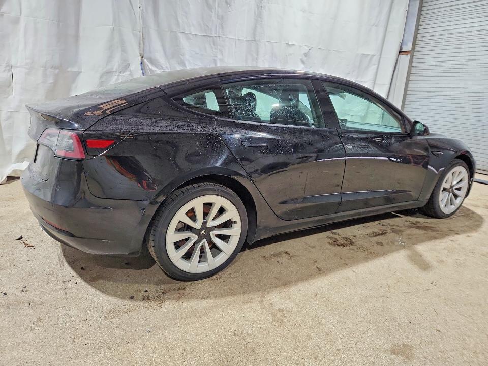 47816856 :رقم المزاد ، 5YJ3E1EA4NF369636 vin ، 2022 Tesla Model 3 مزاد بيع