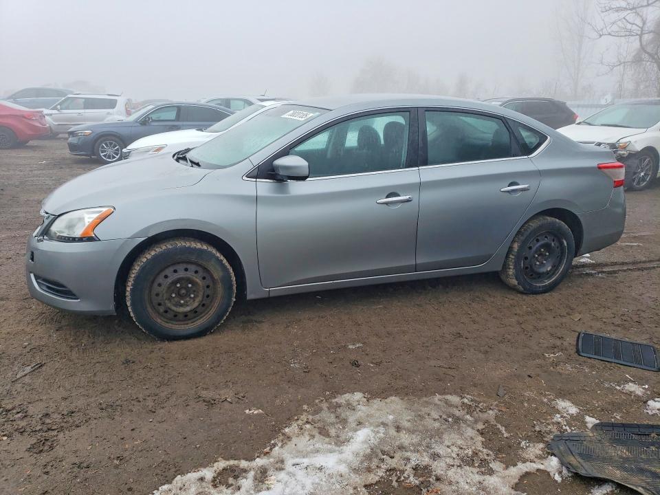 2014 Nissan Sentra მანქანა იყიდება აუქციონზე, vin: 3N1AB7AP2EL676935, აუქციონის ნომერი: 78820185