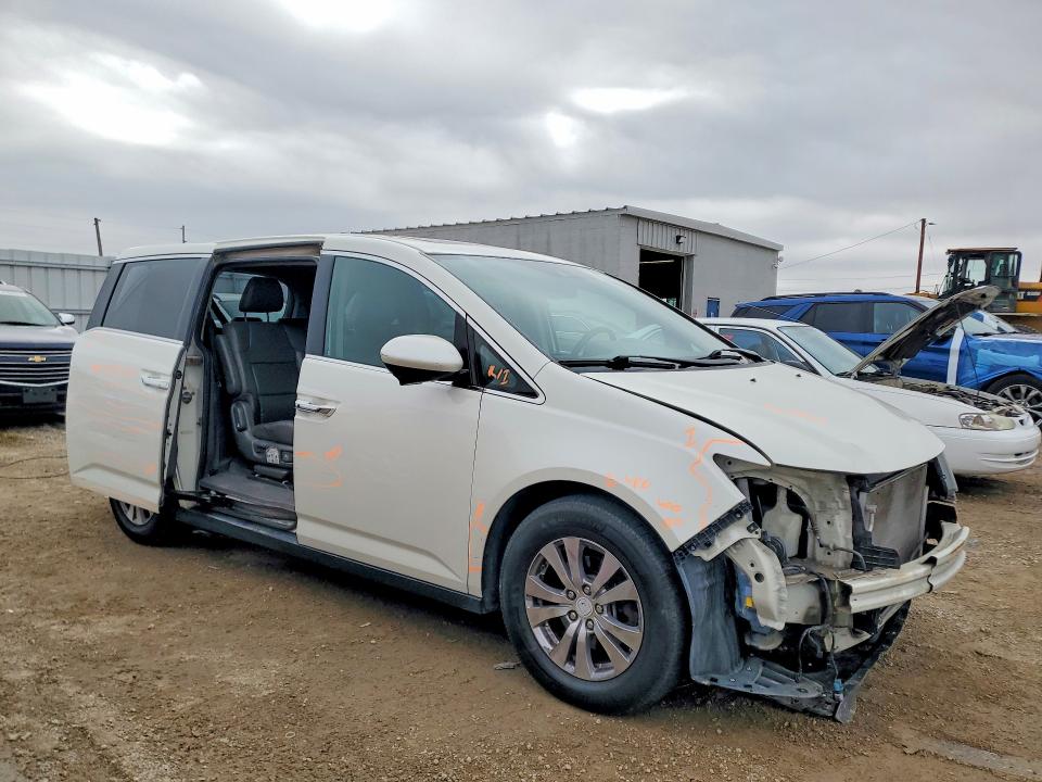 76337435 :رقم المزاد ، 5FNRL5H69FB128901 vin ، 2015 Honda Odyssey مزاد بيع