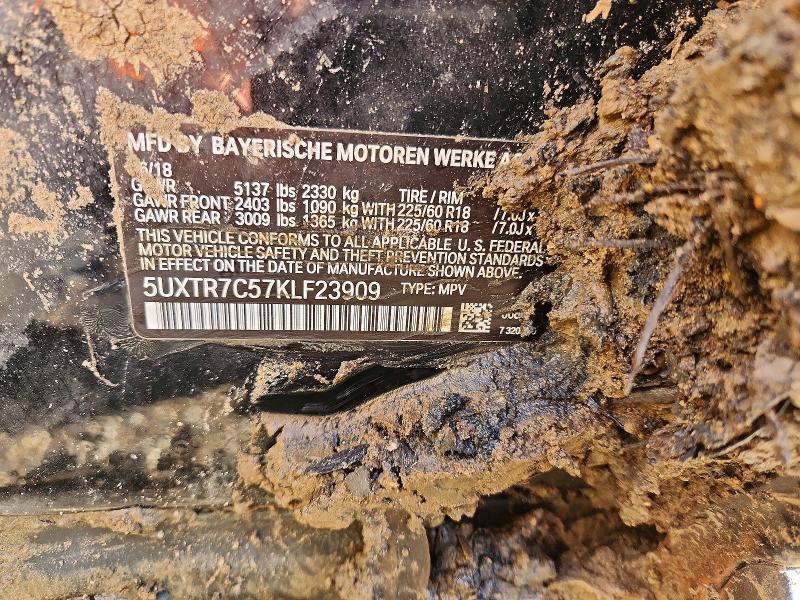 Aukcja sprzedaży 2019 Bmw X3, vin: 5UXTR7C57KLF23909, numer aukcji: 45826606