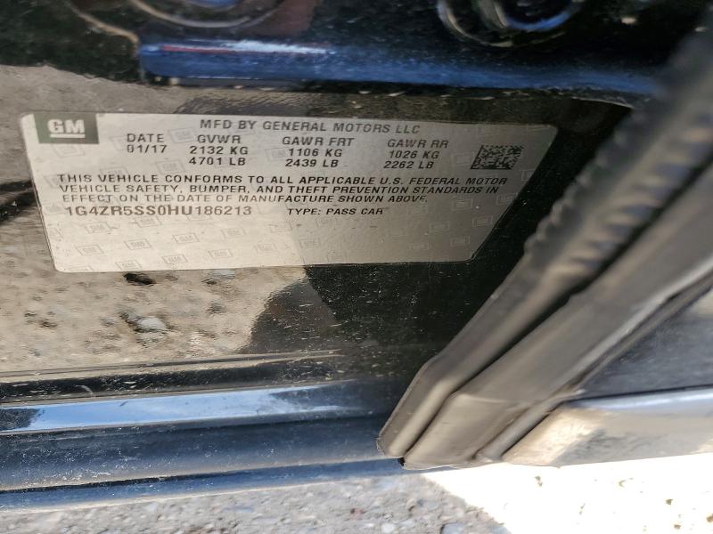 Aukcja sprzedaży 2017 Buick Lacrosse, vin: 1G4ZR5SS0HU186213, numer aukcji: 46487056