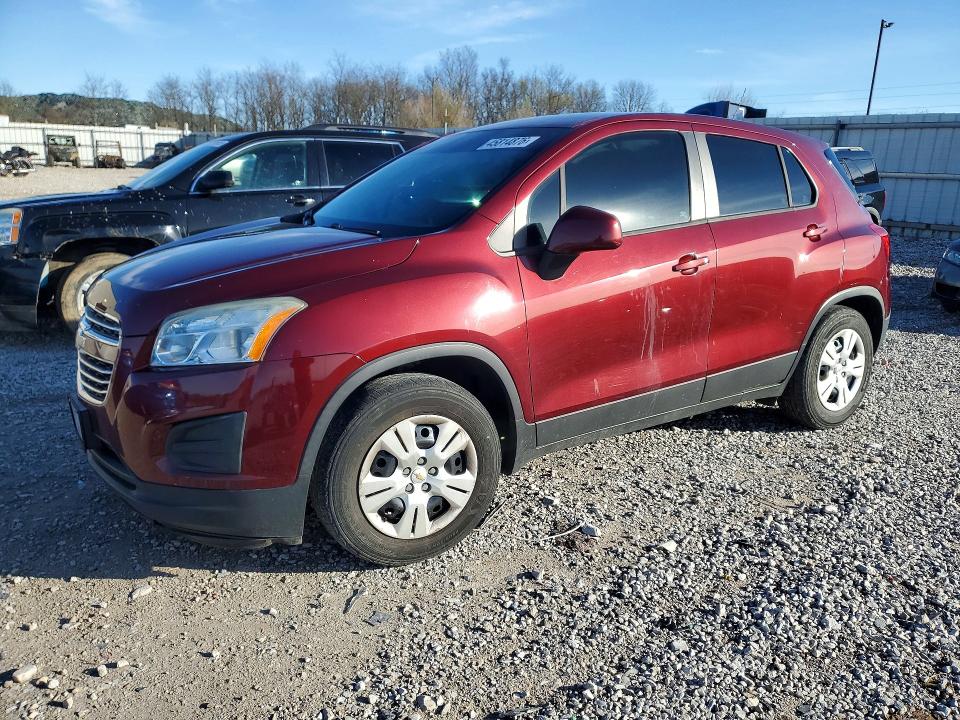 Продаж на аукціоні авто 2016 Chevrolet Trax, vin: 3GNCJKSB3GL175822, номер лоту: 45814876