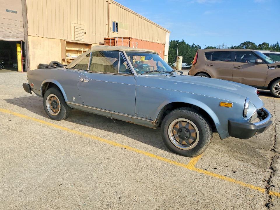48123066 :رقم المزاد ، 124CS000170882 vin ، 1980 Fiat 124 Spider مزاد بيع