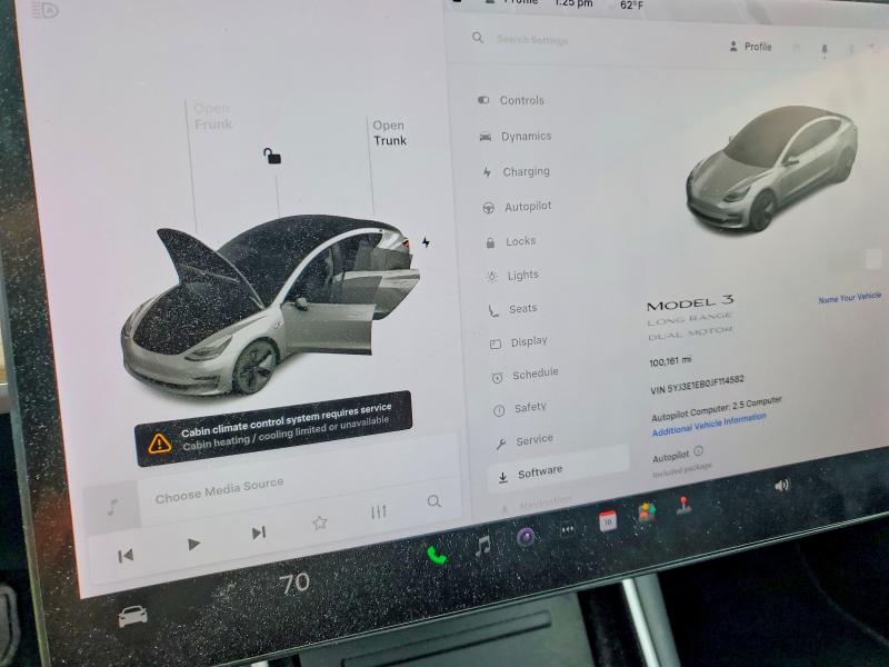 Продажа на аукционе авто 2018 Tesla Model 3, vin: 5YJ3E1EB0JF114582, номер лота: 41886696