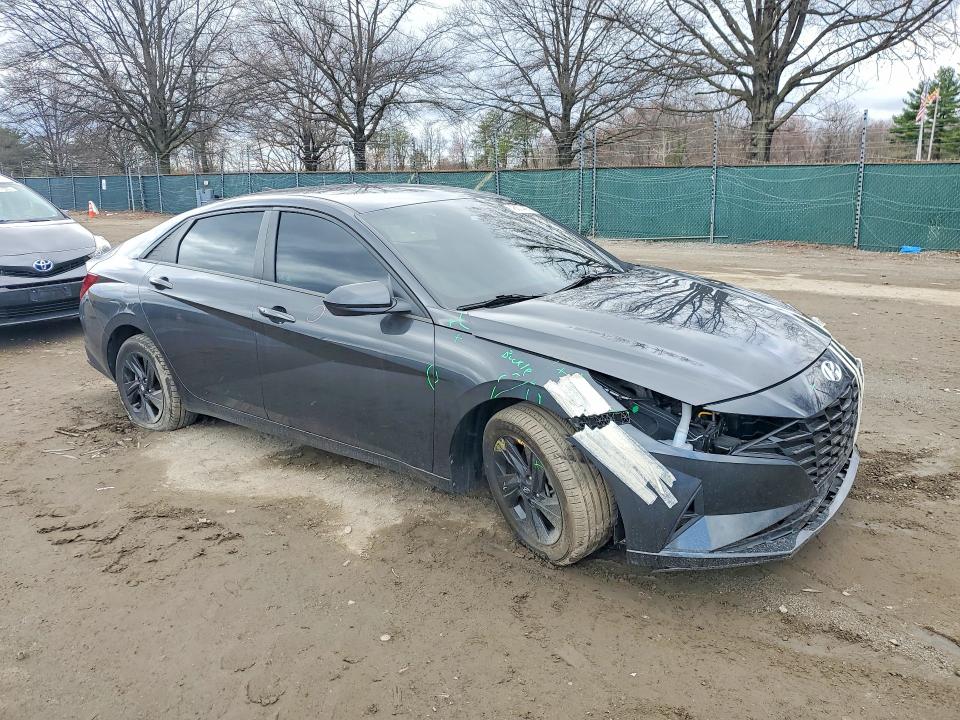 Продажа на аукционе авто 2022 Hyundai Elantra, vin: 5NPLM4AG6NH070987, номер лота: 46874456