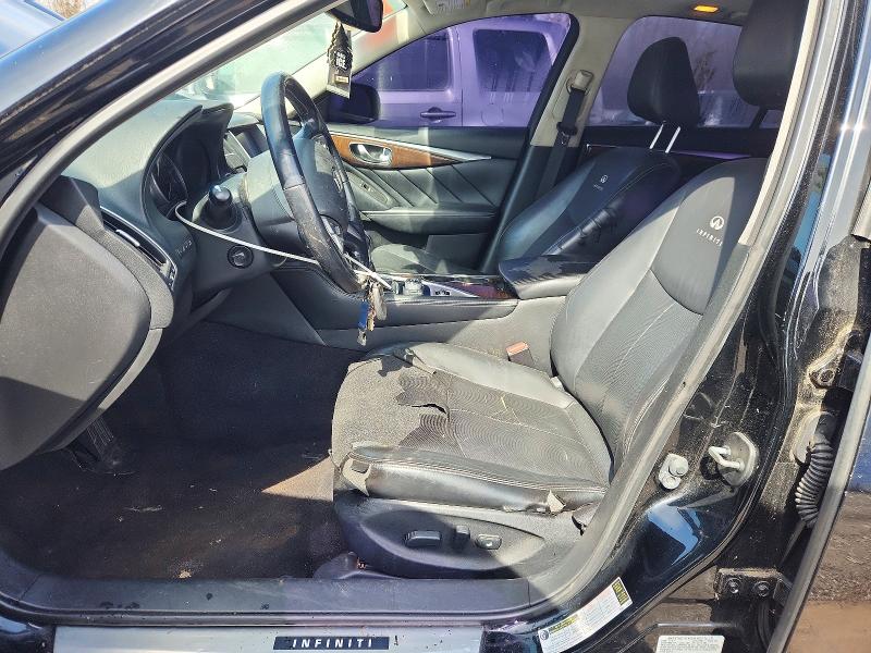 46201226 :رقم المزاد ، JN1BV7AR1EM699660 vin ، 2014 Infiniti Q50 مزاد بيع
