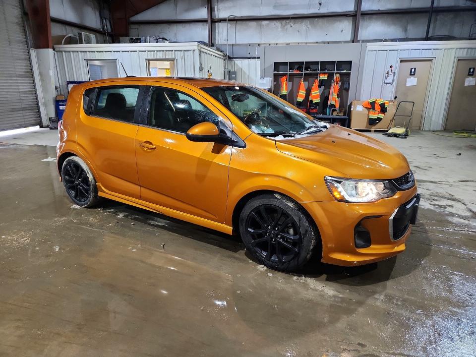Продажа на аукционе авто 2018 Chevrolet Sonic, vin: 1G1JC6SB1J4117375, номер лота: 79936085