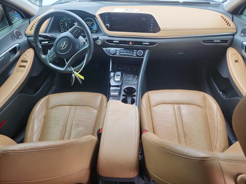 2022 Hyundai Sonata Hybrid მანქანა იყიდება აუქციონზე, vin: KMHL54JJ8NA049943, აუქციონის ნომერი: 41700046