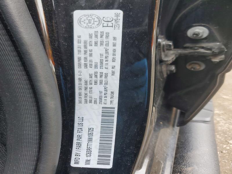 Продаж на аукціоні авто 2022 Ram 1500, vin: 1C6SRFTT1NN106725, номер лоту: 47805836