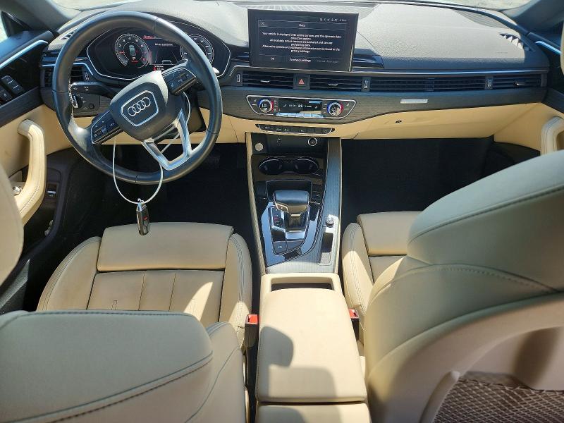 2022 Audi A5 მანქანა იყიდება აუქციონზე, vin: WAUFACF50NA012983, აუქციონის ნომერი: 46915906