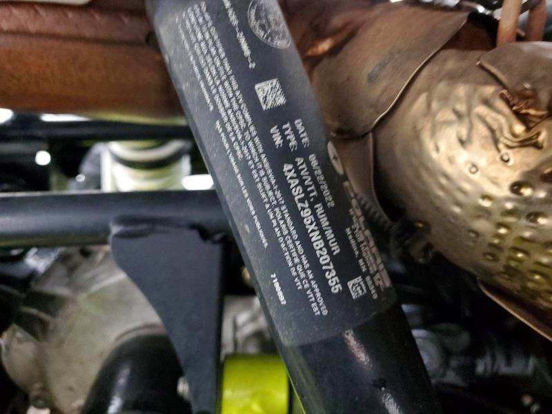 2022 Polaris Sportsman მანქანა იყიდება აუქციონზე, vin: 4XASLZ95XNB207355, აუქციონის ნომერი: 45604486