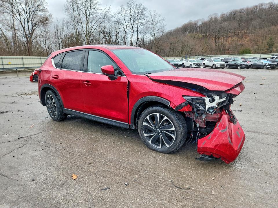 Продаж на аукціоні авто 2022 Mazda Cx-5, vin: JM3KFBEM8N1599494, номер лоту: 46108676
