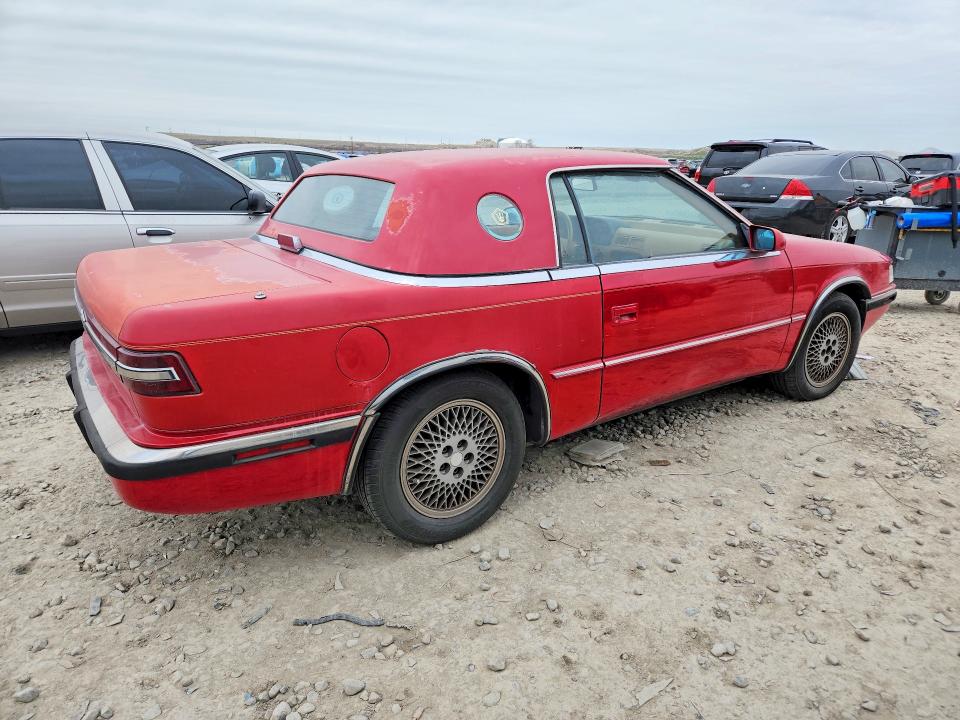 46246436 :رقم المزاد ، ZC2FP110XKB200749 vin ، 1989 Chrysler Tc مزاد بيع