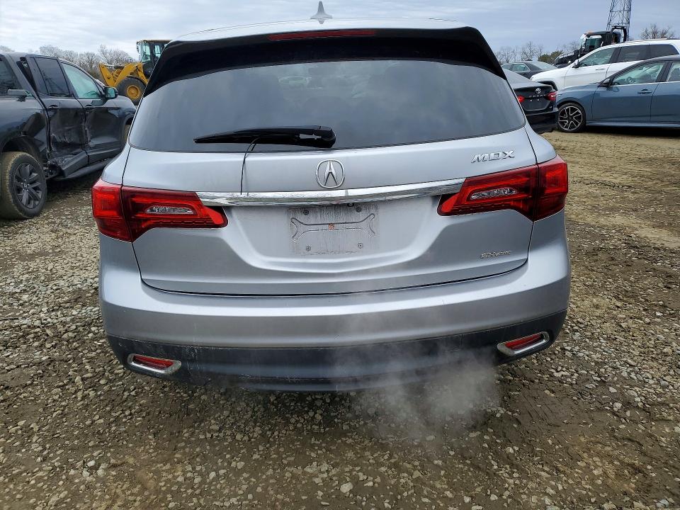 2016 Acura Mdx მანქანა იყიდება აუქციონზე, vin: 5FRYD4H4XGB058441, აუქციონის ნომერი: 78924475