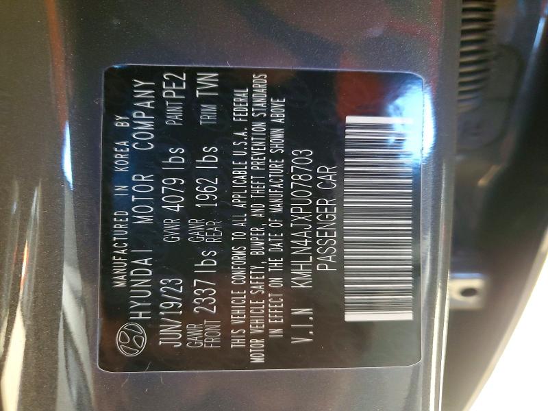 Aukcja sprzedaży 2023 Hyundai Elantra Hybrid, vin: KMHLN4AJXPU078703, numer aukcji: 41778456
