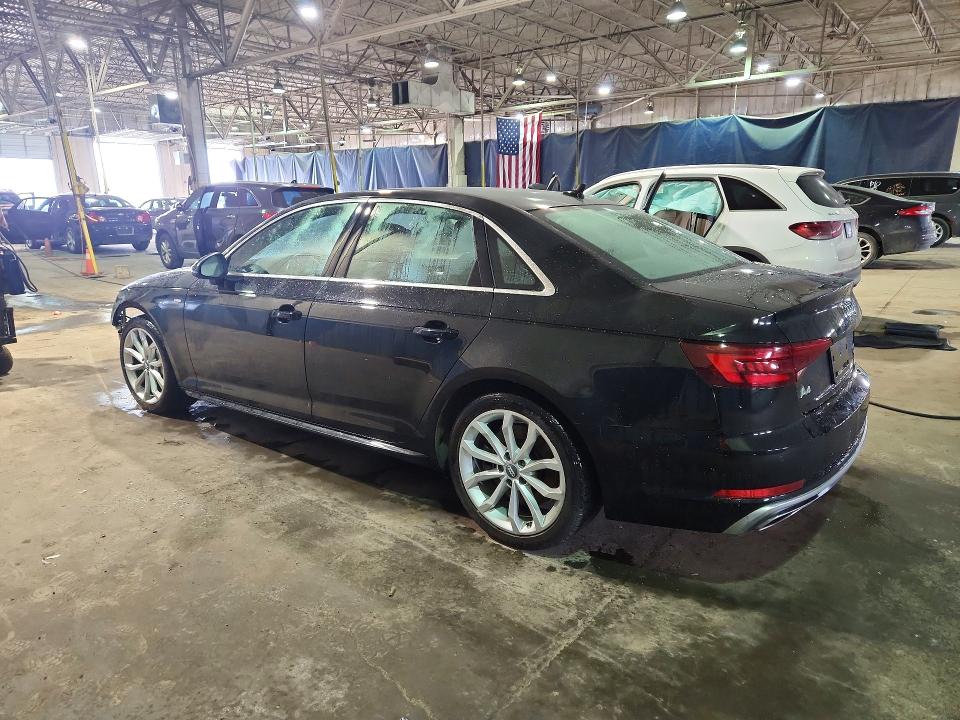 2019 Audi A4 მანქანა იყიდება აუქციონზე, vin: WAUENAF48KN001603, აუქციონის ნომერი: 79362675