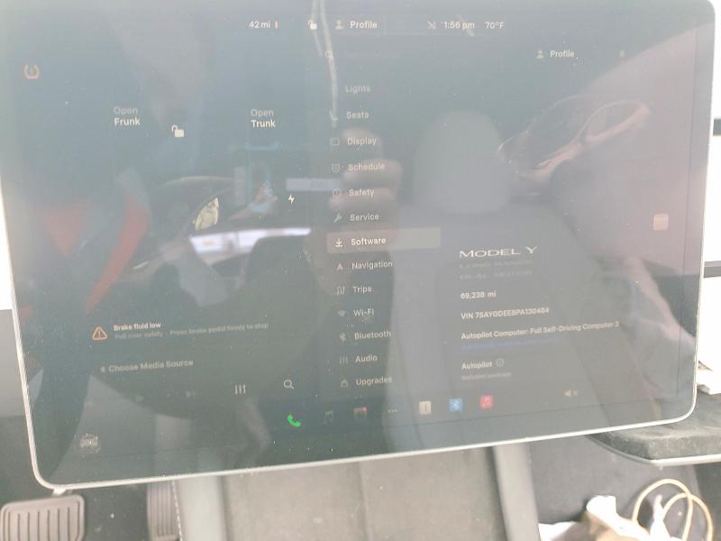 47905506 :رقم المزاد ، 7SAYGDEE8PA130484 vin ، 2023 Tesla Model Y مزاد بيع
