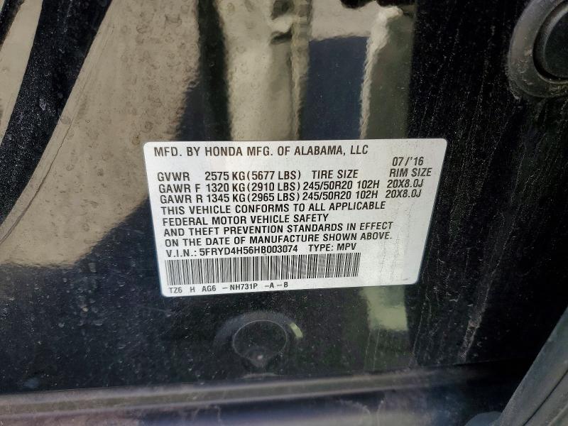 Продаж на аукціоні авто 2017 Acura Mdx, vin: 5FRYD4H56HB003074, номер лоту: 46092816