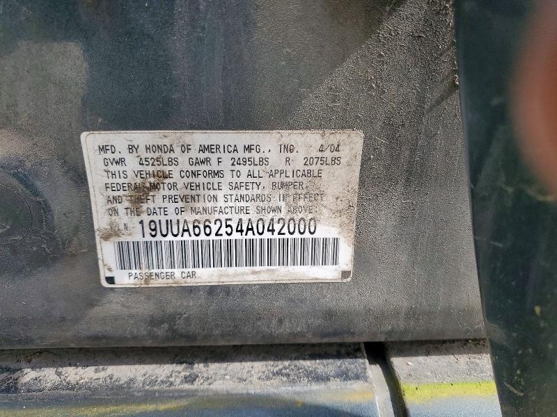 41672196 :رقم المزاد ، 19UUA66254A042000 vin ، 2004 Acura Tl مزاد بيع