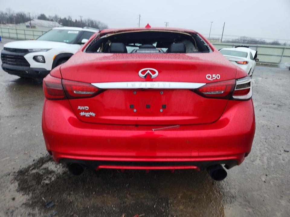 Продажа на аукционе авто 2021 Infiniti Q50, vin: JN1EV7CRXMM751067, номер лота: 41874446