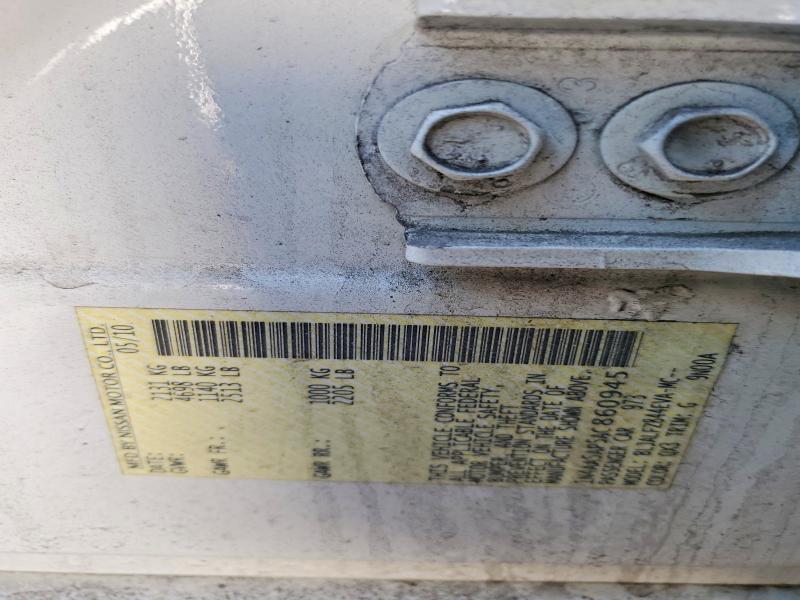 Aukcja sprzedaży 2010 Nissan Maxima, vin: 1N4AA5AP5AC860945, numer aukcji: 41760006