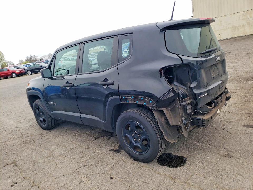 2018 Jeep Renegade მანქანა იყიდება აუქციონზე, vin: ZACCJBAB9JPG92387, აუქციონის ნომერი: 47010616