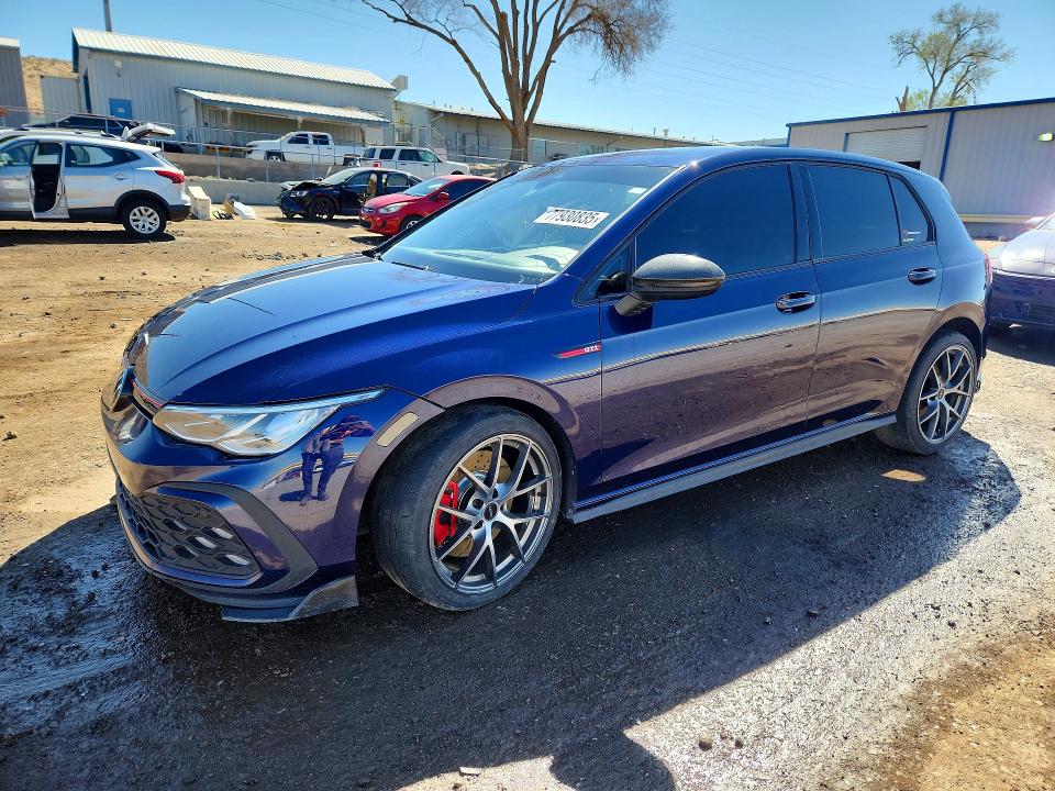 77930835 :رقم المزاد ، WVWH87CD2NW178631 vin ، 2022 Volkswagen Gti مزاد بيع
