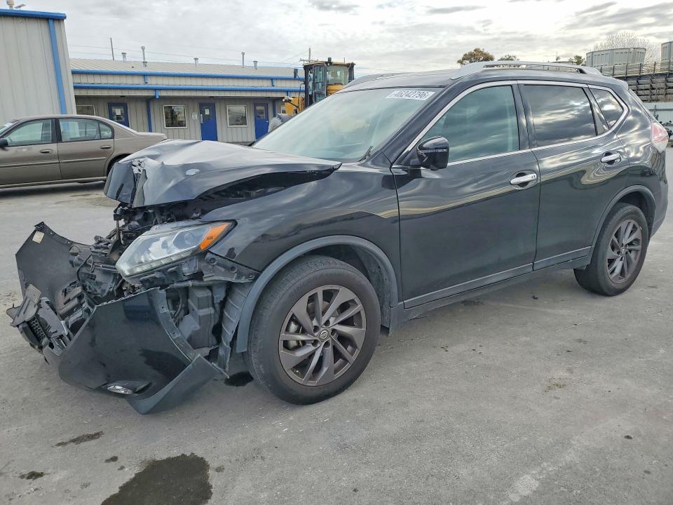2016 Nissan Rogue მანქანა იყიდება აუქციონზე, vin: 5N1AT2MV3GC789553, აუქციონის ნომერი: 46242796