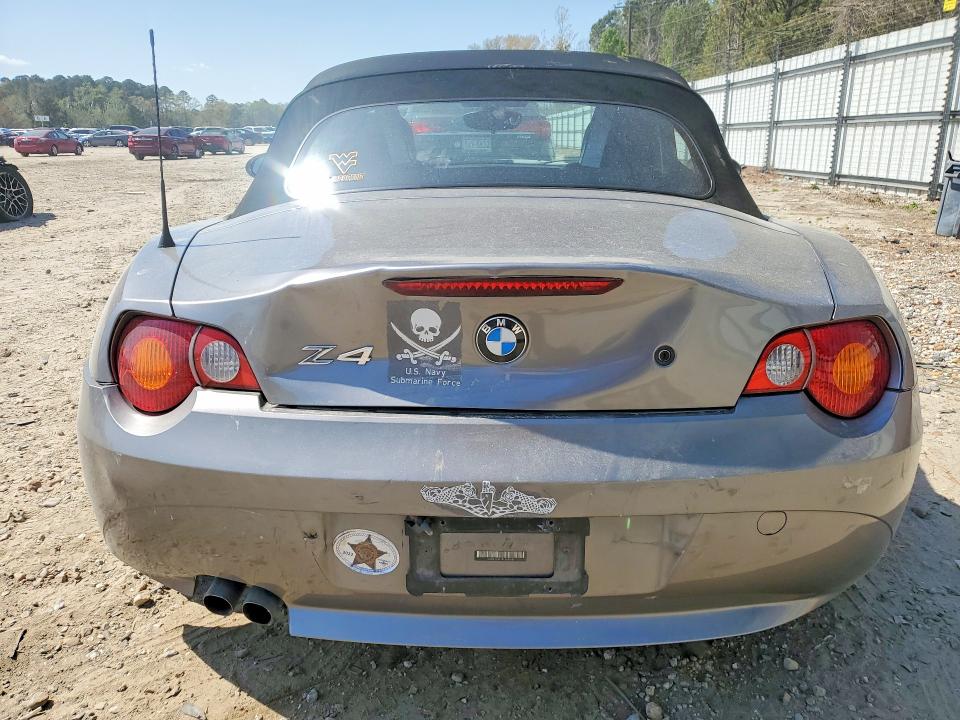2004 Bmw Z4 მანქანა იყიდება აუქციონზე, vin: 4USBT33474LS48518, აუქციონის ნომერი: 48128356