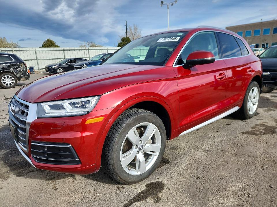 47057646 :رقم المزاد ، WA1BNAFY4J2241394 vin ، 2018 Audi Q5 مزاد بيع