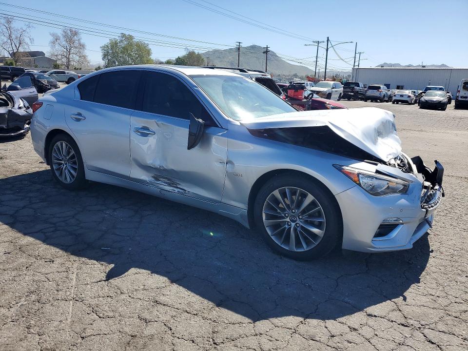 2018 Infiniti Q50 მანქანა იყიდება აუქციონზე, vin: JN1EV7AR2JM438979, აუქციონის ნომერი: 79666515
