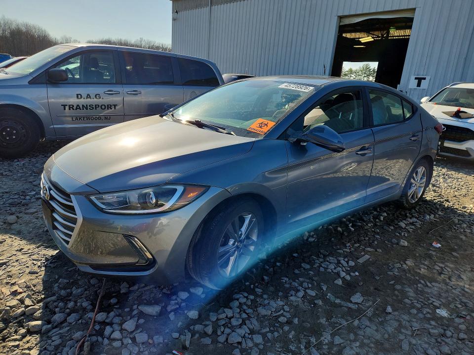 Продажа на аукционе авто 2017 Hyundai Elantra, vin: KMHD84LF5HU380096, номер лота: 45728926