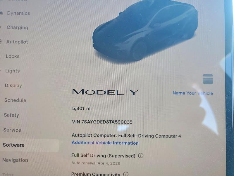 Aukcja sprzedaży 2026 Tesla Model Y, vin: 7SAYGDED8TA590035, numer aukcji: 41848316