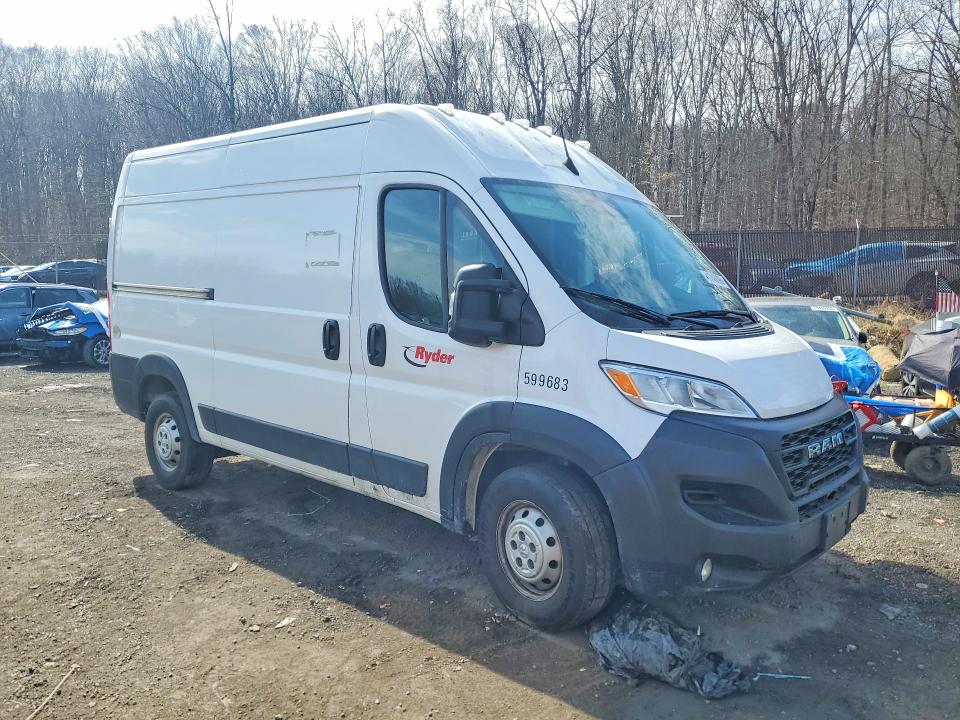 41748096 :رقم المزاد ، 3C6LRVBG0PE509492 vin ، 2023 Ram Promaster 1500 مزاد بيع