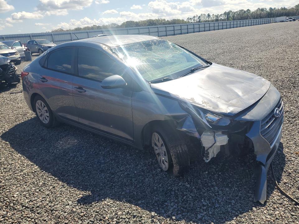 2018 Hyundai Accent მანქანა იყიდება აუქციონზე, vin: 3KPC24A37JE020570, აუქციონის ნომერი: 45462526