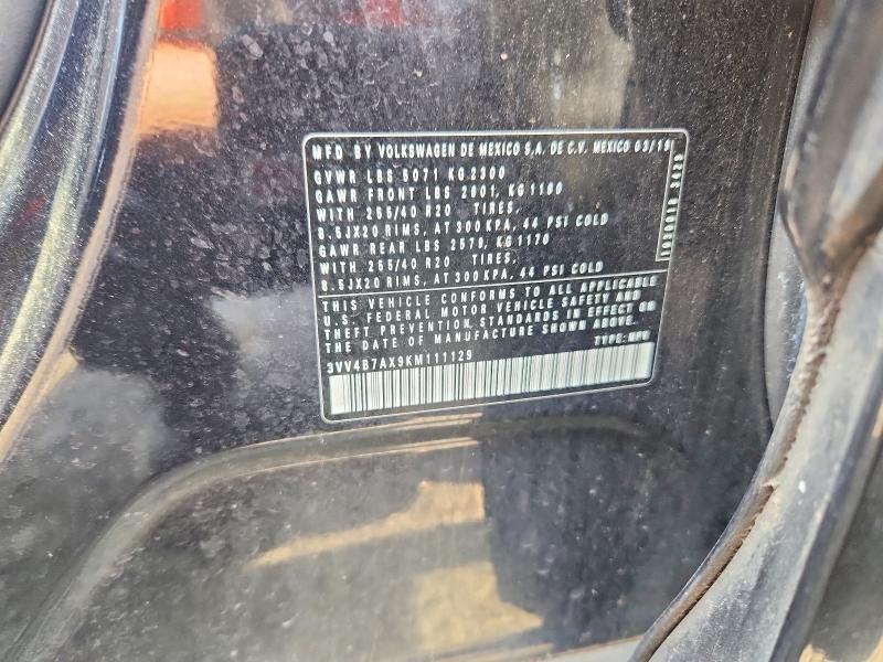 Продажа на аукционе авто 2019 Volkswagen Tiguan, vin: 3VV4B7AX9KM111129, номер лота: 47806896