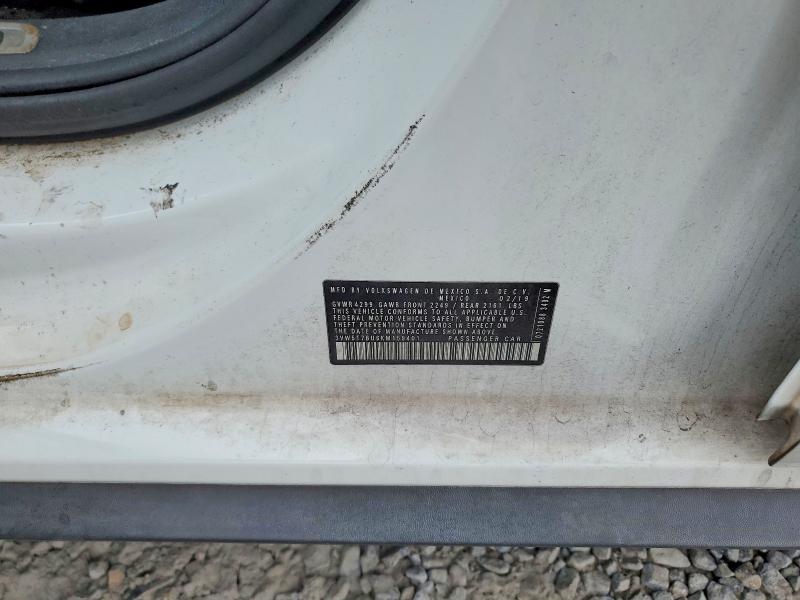 Продажа на аукционе авто 2019 Volkswagen Jetta, vin: 3VW5T7BU6KM159401, номер лота: 79538715