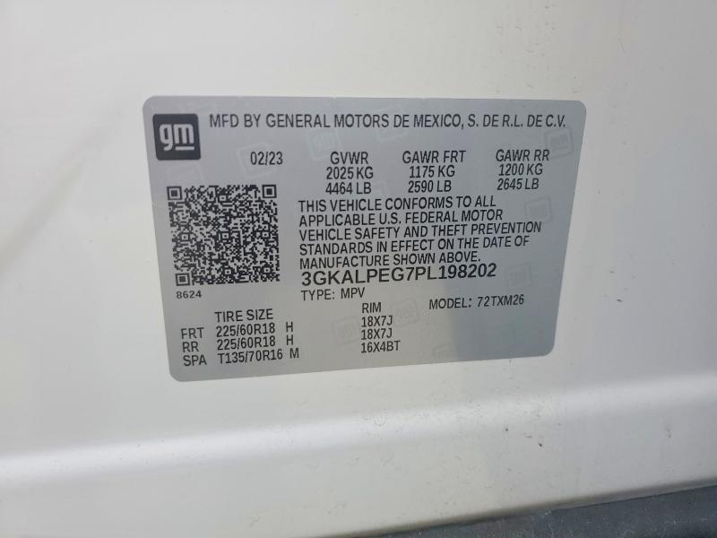 46588496 :رقم المزاد ، 3GKALPEG7PL198202 vin ، 2023 Gmc Terrain مزاد بيع