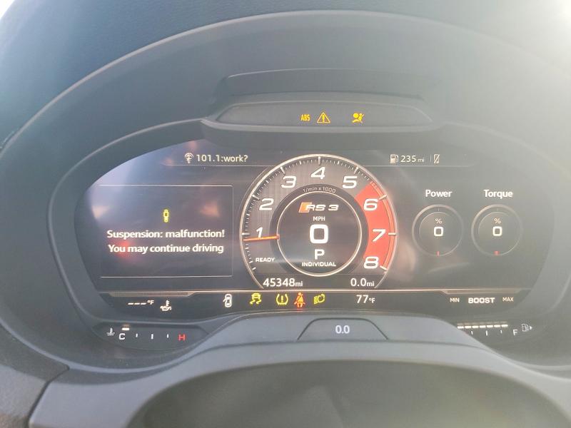 47105116 :رقم المزاد ، WUABWGFF4LA903300 vin ، 2020 Audi Rs3 مزاد بيع