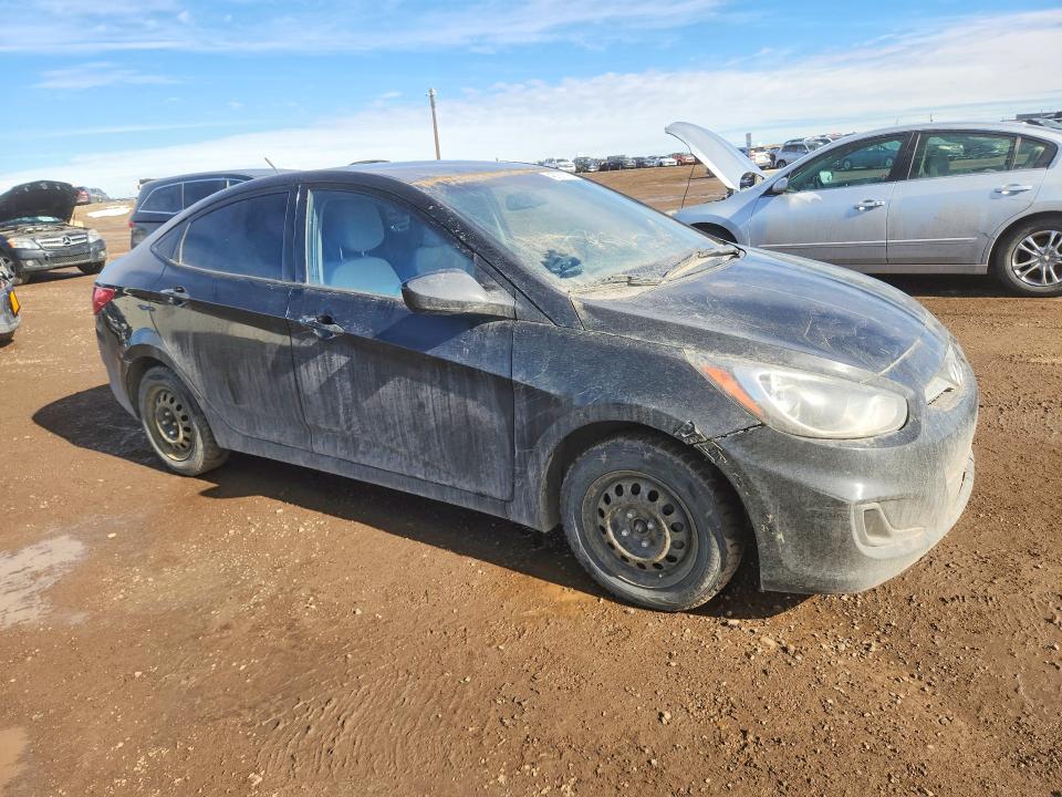 46731116 :رقم المزاد ، KMHCT4AE3CU167189 vin ، 2012 Hyundai Accent مزاد بيع