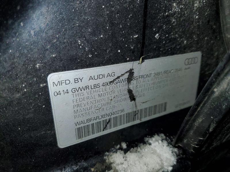 Продаж на аукціоні авто 2014 Audi A4, vin: WAUBFAFLXEN040236, номер лоту: 79437035