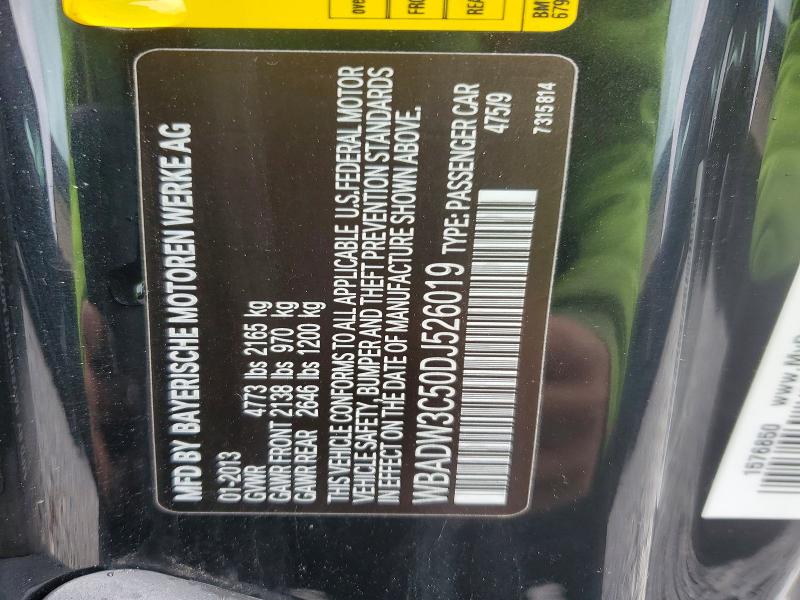 46218666 :رقم المزاد ، WBADW3C50DJ526019 vin ، 2013 Bmw 328 مزاد بيع