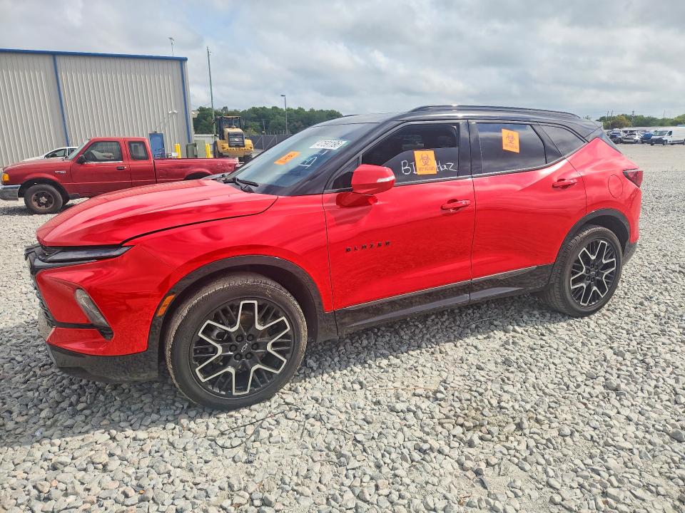 47591196 :رقم المزاد ، 3GNKBKRS0RS128318 vin ، 2024 Chevrolet Blazer مزاد بيع