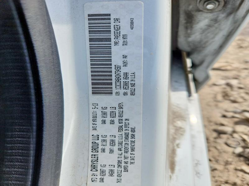 2013 Chrysler 200 მანქანა იყიდება აუქციონზე, vin: 1C3CCBAB4DN734587, აუქციონის ნომერი: 45636136